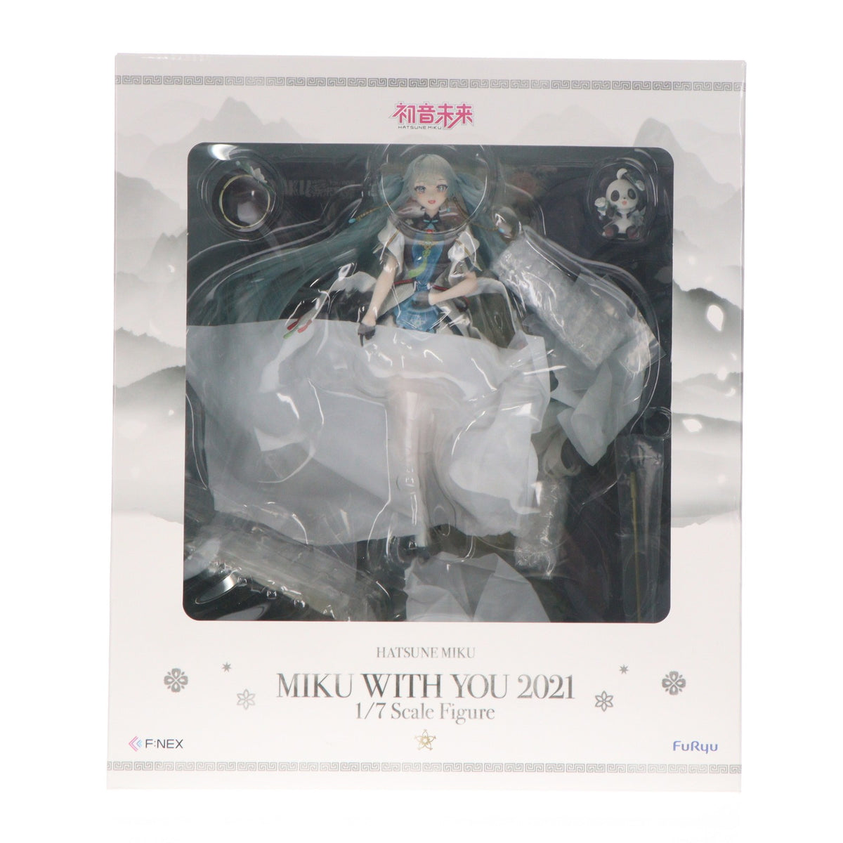 【中古即納】[FIG] F:NEX限定 初音ミク MIKU WITH YOU 2021Ver. キャラクター・ボーカル・シリーズ01 初音ミク 1/7 完成品 フィギュア(AMU-FNX761) フリュー(20230228)
