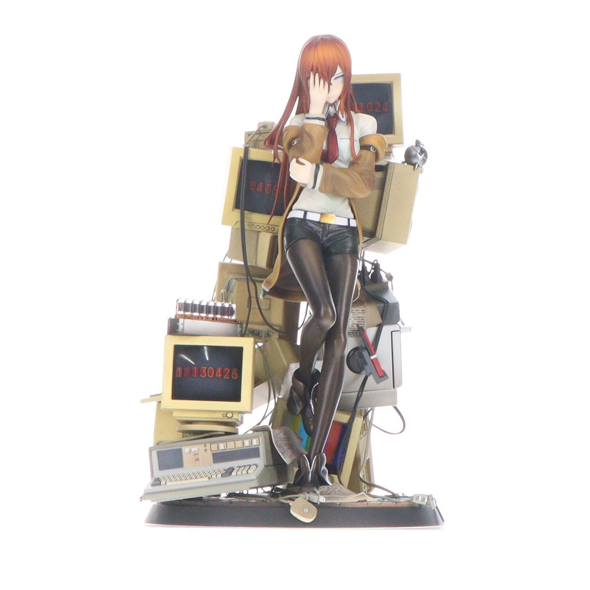 【中古即納】[FIG] (再販) 牧瀬紅莉栖～運命探知の魔眼(リーディング・シュタイナー)～(まきせくりす) STEINS;GATE(シュタインズ・ゲート) 1/7 完成品 フィギュア グッドスマイルカンパニー(20250731)