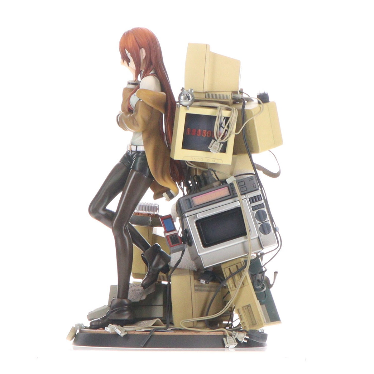 【中古即納】[FIG] (再販) 牧瀬紅莉栖～運命探知の魔眼(リーディング・シュタイナー)～(まきせくりす) STEINS;GATE(シュタインズ・ゲート) 1/7 完成品 フィギュア グッドスマイルカンパニー(20250731)