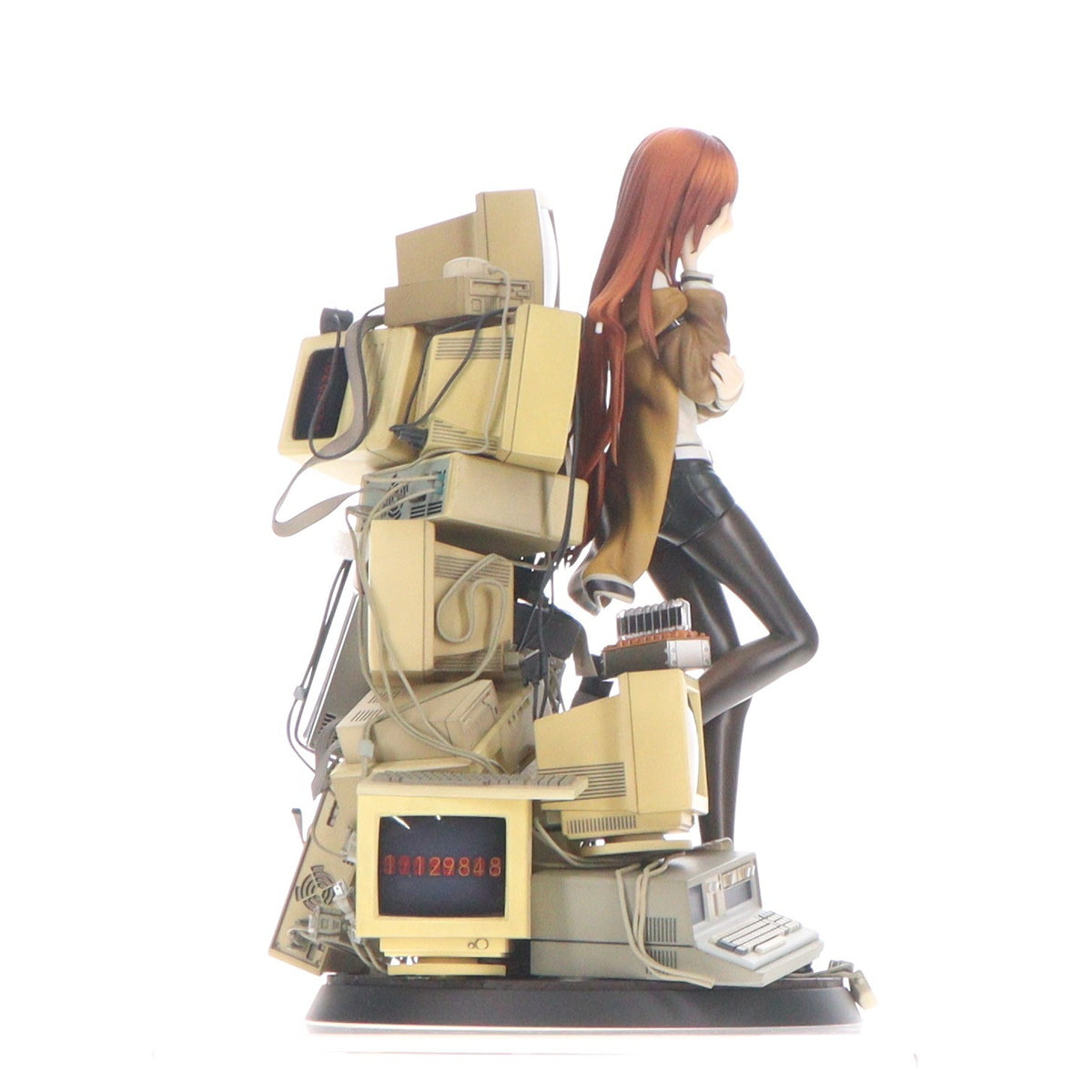 【中古即納】[FIG] (再販) 牧瀬紅莉栖～運命探知の魔眼(リーディング・シュタイナー)～(まきせくりす) STEINS;GATE(シュタインズ・ゲート) 1/7 完成品 フィギュア グッドスマイルカンパニー(20250731)