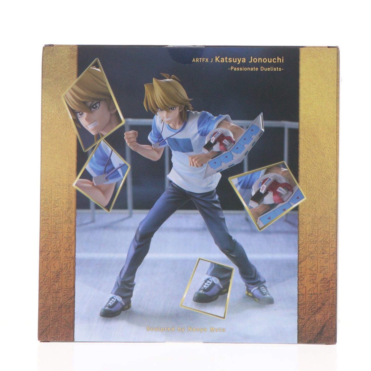 【中古即納】[FIG] コトブキヤショップ限定特典付属 ARTFX J 城之内克也(じょうのうちかつや) -熱き決闘者たち- 遊☆戯☆王デュエルモンスターズ 1/7 完成品 フィギュア(PV327) コトブキヤ(20260916)