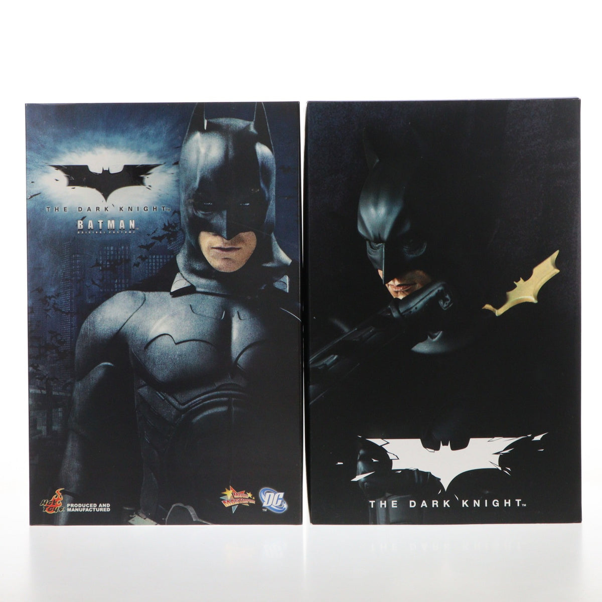 【中古即納】[FIG] 豆魚雷限定 ムービー・マスターピース バットマン(オリジナル・コスチューム版) ダークナイト 1/6 完成品 アクションフィギュア ホットトイズ(20080831)