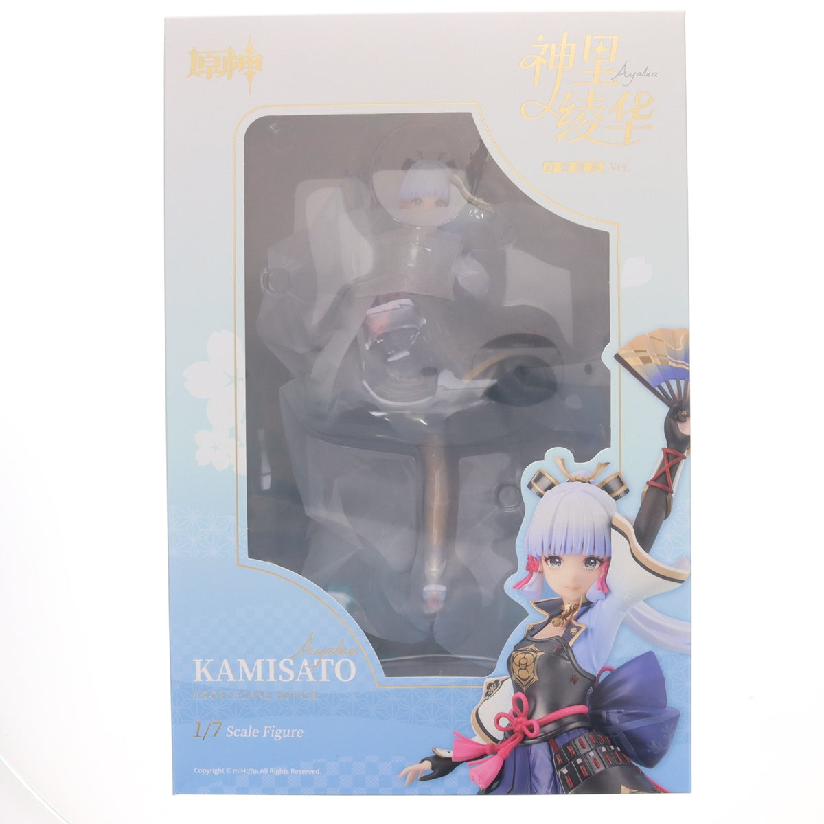 【中古即納】[FIG] 神里綾華・白鷺氷華Ver.(かみさとあやか) 原神 1/7 完成品 フィギュア APEX(エーペックス)/東京フィギュア(20240930)