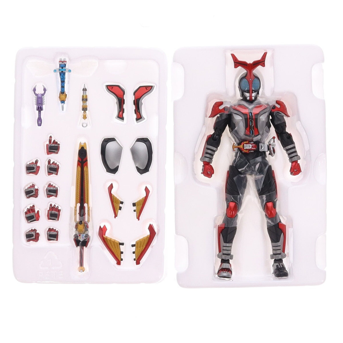 【中古即納】[FIG] 魂ウェブ商店限定 S.H.Figuarts(フィギュアーツ) 真骨彫製法 仮面ライダーカブト ハイパーフォーム 完成品 可動フィギュア バンダイ(20180228)