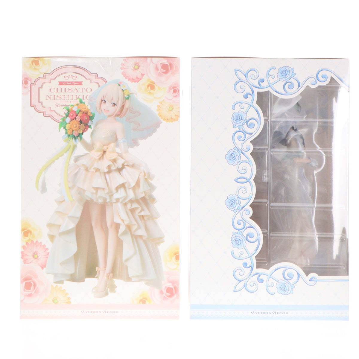 【中古即納】[FIG] アニプレックスオンライン限定2体同時購入特典付属 井ノ上たきな/錦木千束(いのうえたきな にしきぎちさと) ウェディングドレスVer. TVアニメ「リコリス・リコイル」 1/7 完成品 フィギュア(SET-MD23-0172001) アニプレックス(20250731)