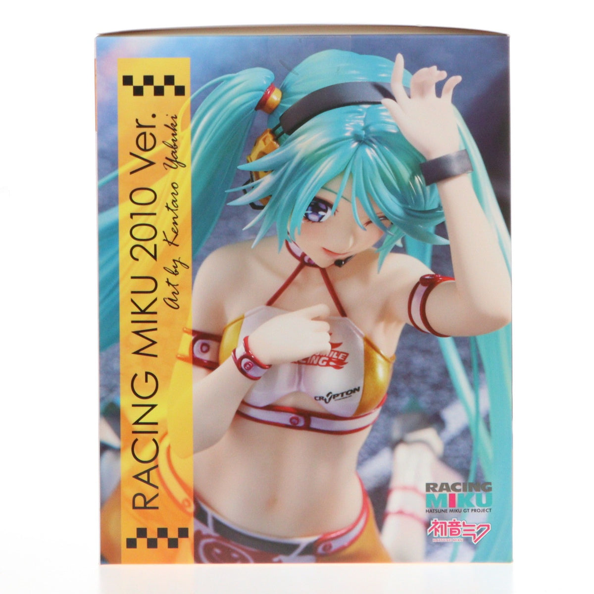 【中古即納】[FIG] レーシングミク 2010Ver. Art by 矢吹健太朗 初音ミク GTプロジェクト 1/7 完成品 フィギュア GOODSMILE ONLINE SHOP&Amazon.co.jp&あみあみ限定 マックスファクトリー/グッドスマイルカンパニー(20230831)