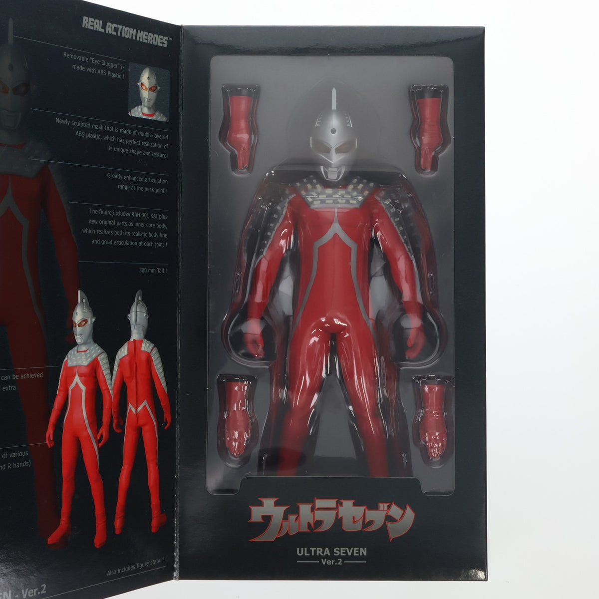 【中古即納】[FIG] リアルアクションヒーローズ No.510 RAH ウルトラセブン Ver.2.0 完成品 可動フィギュア メディコム・トイ(20101229)