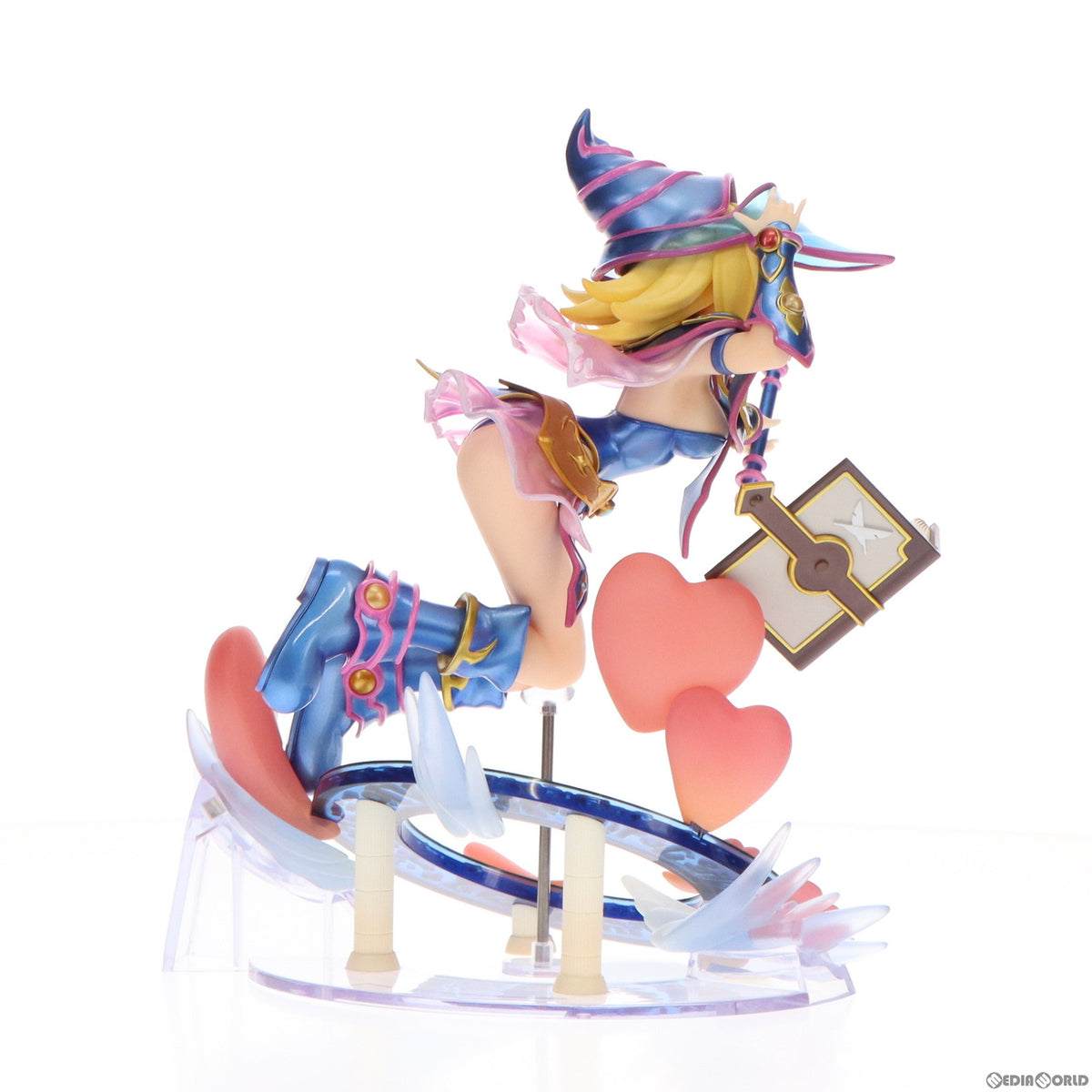 【中古即納】[FIG] ART WORKS MONSTERS(アートワークスモンスターズ) ブラック・マジシャン・ガール 遊☆戯☆王デュエルモンスターズ 完成品 フィギュア プレミアムバンダイ&一部オンラインショップ限定 メガハウス(20240322)