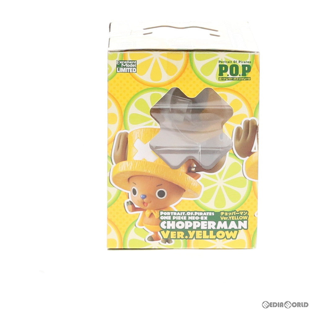 【中古即納】[FIG] Portrait.Of.Pirates P.O.P NEO-EX チョッパーマン Ver.YELLOW ONE PIECE 1/8 完成品 フィギュア ワンピース メモリアルログ Ver.ウォーターアドベンチャー in NEWレオマワールド限定 メガハウス(20130730)
