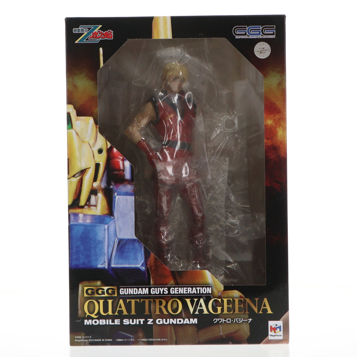 【中古即納】[FIG] メガトレショップ限定特典無し GGG(ガンダム・ガイズ・ジェネレーション) クワトロ・バジーナ 機動戦士Zガンダム 1/8 完成品 フィギュア メガハウス(20190731)