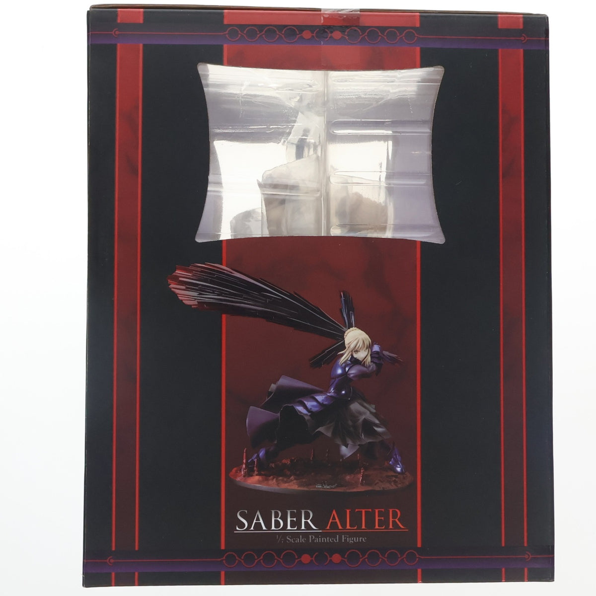 【中古即納】[FIG] セイバーオルタ～卑王鉄槌(ヴォーディガーン)～ Fate/stay night(フェイト/ステイナイト) 1/7 完成品 フィギュア グッドスマイルカンパニー(20110513)
