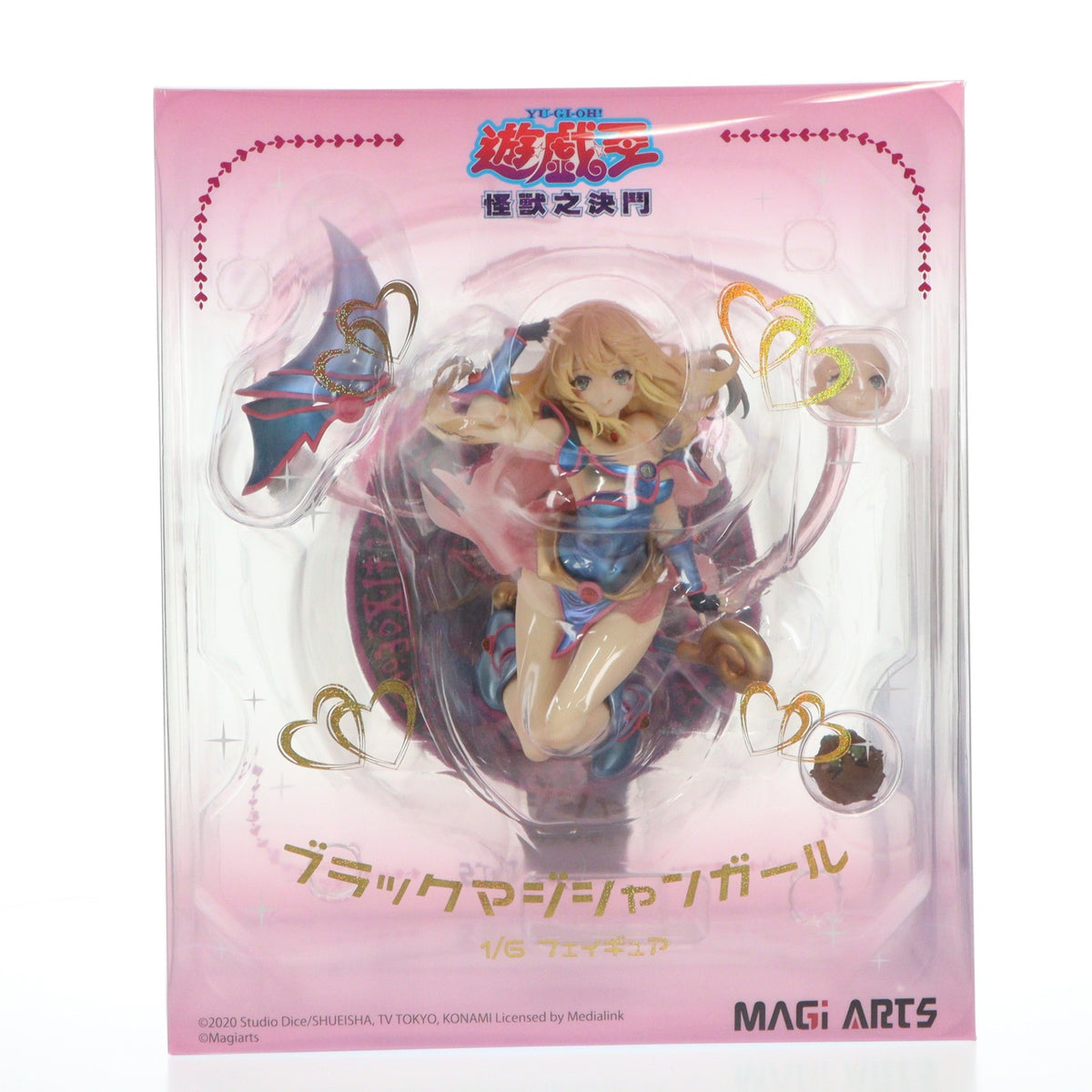 【中古即納】[FIG] 色紙&タペストリー無し WF会場限定 ブラック・マジシャン・ガール(メッキカラー) 遊☆戯☆王デュエルモンスターズ 1/6 完成品 フィギュア MAGI ARTS(マギアーツ)(20231002)