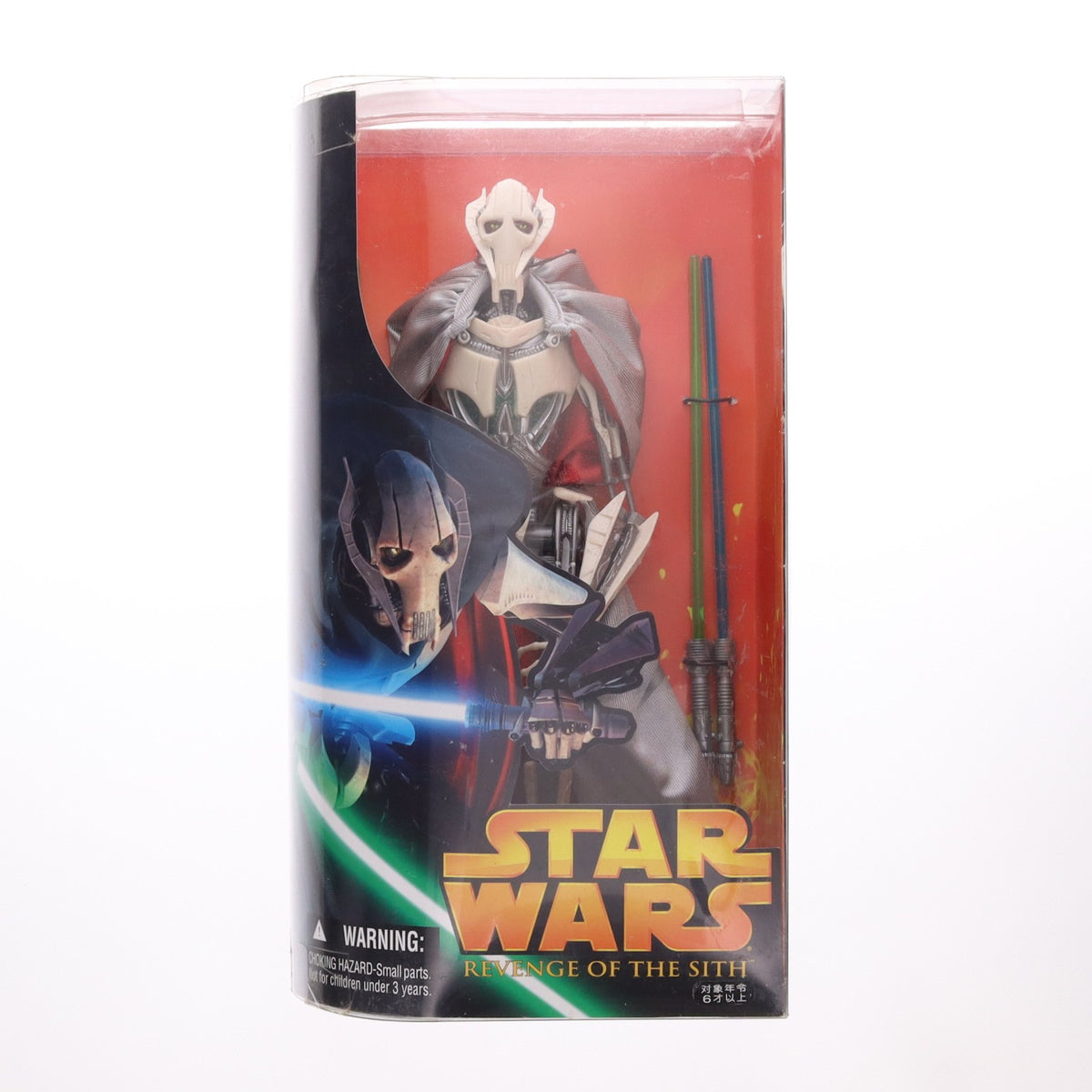 【中古即納】[FIG] スター・ウォーズ 12インチフィギュア グリーバス将軍 STAR WARS エピソード3/シスの復讐 完成品 可動フィギュア トミーダイレクト/ハズブロー(19991231)