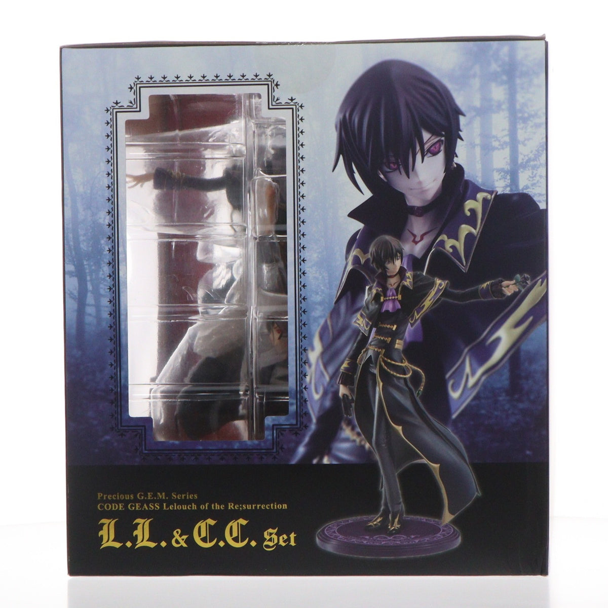 【中古即納】[FIG] 特典設定資料紙2枚付属 Precious G.E.M.シリーズ L.L.&C.C.セット(エルツー&シーツーセット) コードギアス 復活のルルーシュ 完成品 フィギュア 一部店舗&オンラインショップ限定 メガハウス(20200731)