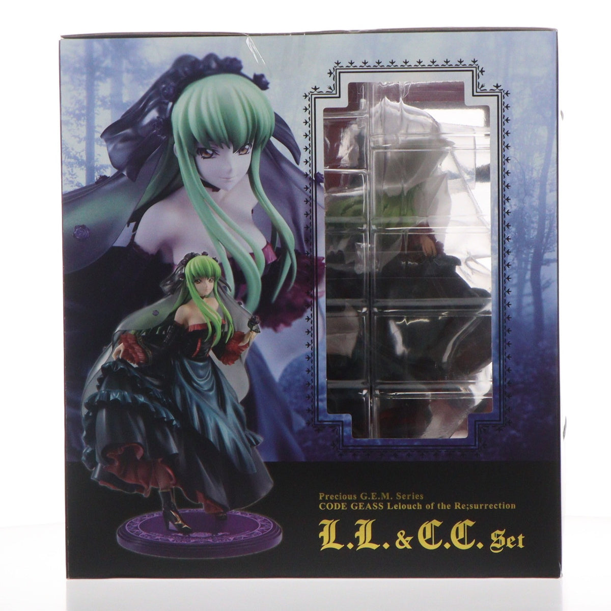 【中古即納】[FIG] 特典設定資料紙2枚付属 Precious G.E.M.シリーズ L.L.&C.C.セット(エルツー&シーツーセット) コードギアス 復活のルルーシュ 完成品 フィギュア 一部店舗&オンラインショップ限定 メガハウス(20200731)