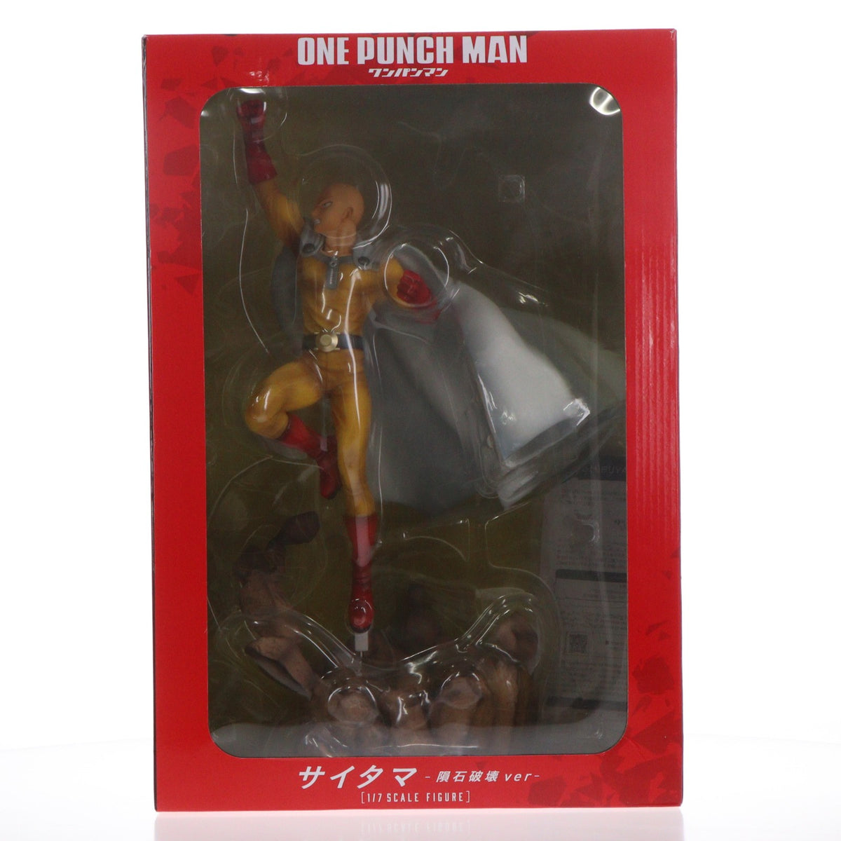 【中古即納】[FIG] eStream Store限定 SHIBUYA SCRAMBLE FIGURE サイタマ -隕石破壊 ver- ワンパンマン 1/7 完成品 フィギュア eStream/アルファサテライト(20210930)