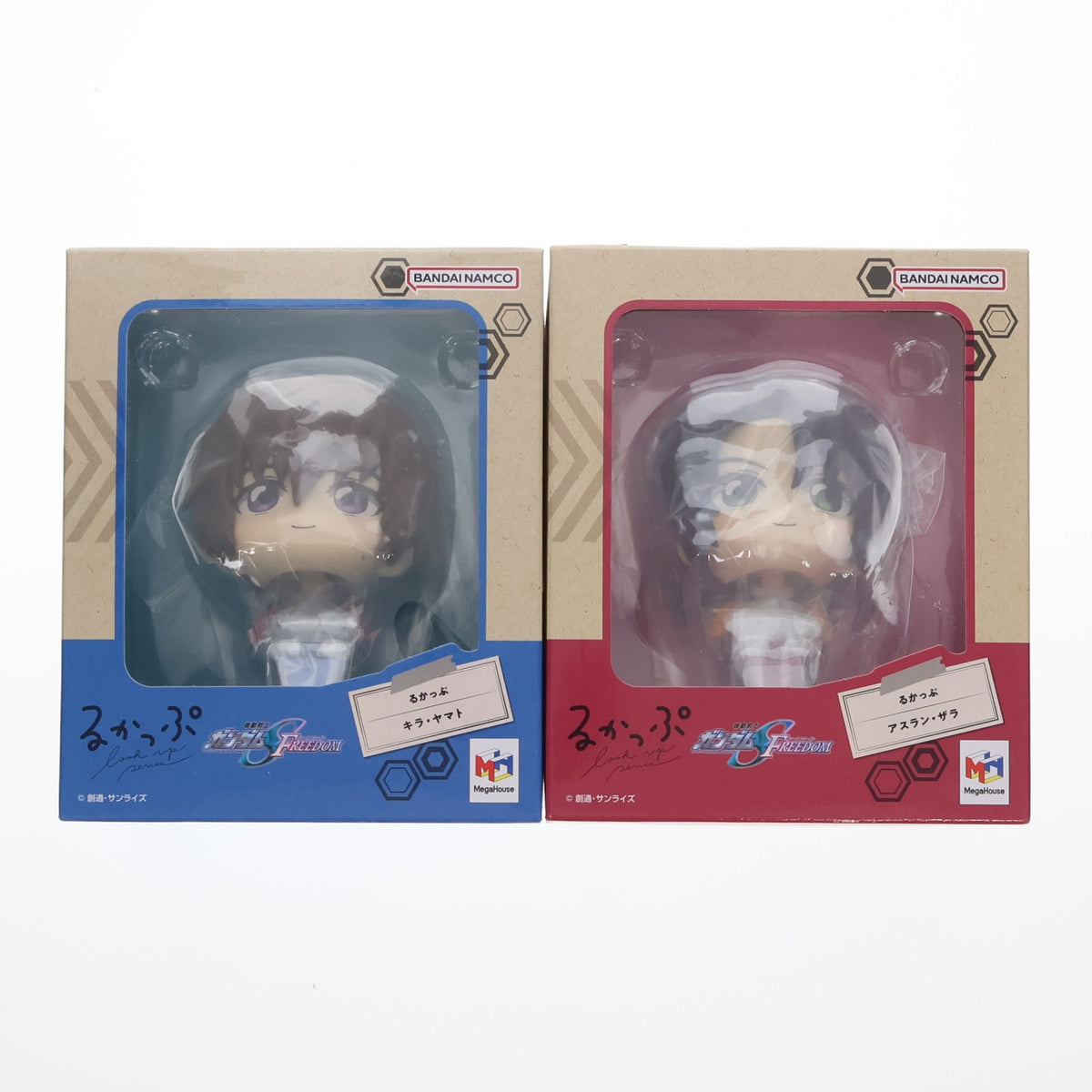 【中古即納】[FIG] プレミアムバンダイ限定特典付属 るかっぷ キラ・ヤマト&アスラン・ザラ 機動戦士ガンダムSEED FREEDOM(シード フリーダム) 完成品 フィギュア メガハウス(20250319)