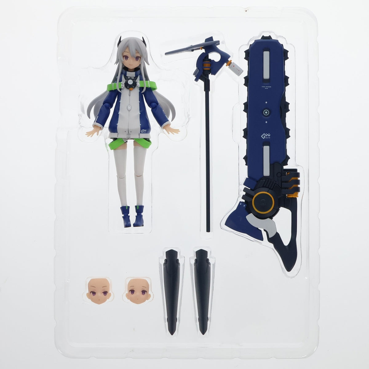 【中古即納】[FIG] ACT MODE ミオ&Type15 Ver2 NAVY FIELD 152 完成品 可動フィギュア プラモデル グッドスマイルカンパニー(20200809)