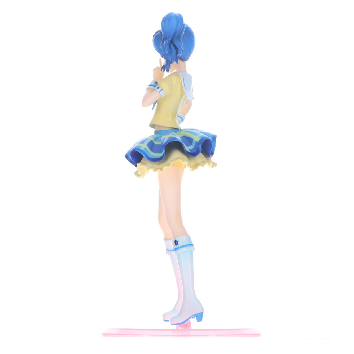 【中古即納】[FIG] プレミアムバンダイ&メガトレショップ限定特典付属 Lucrea(ルクリア) 霧矢あおい(きりやあおい) ブルーステージコーデ アイカツ! 1/7 完成品 フィギュア メガハウス(20200430)