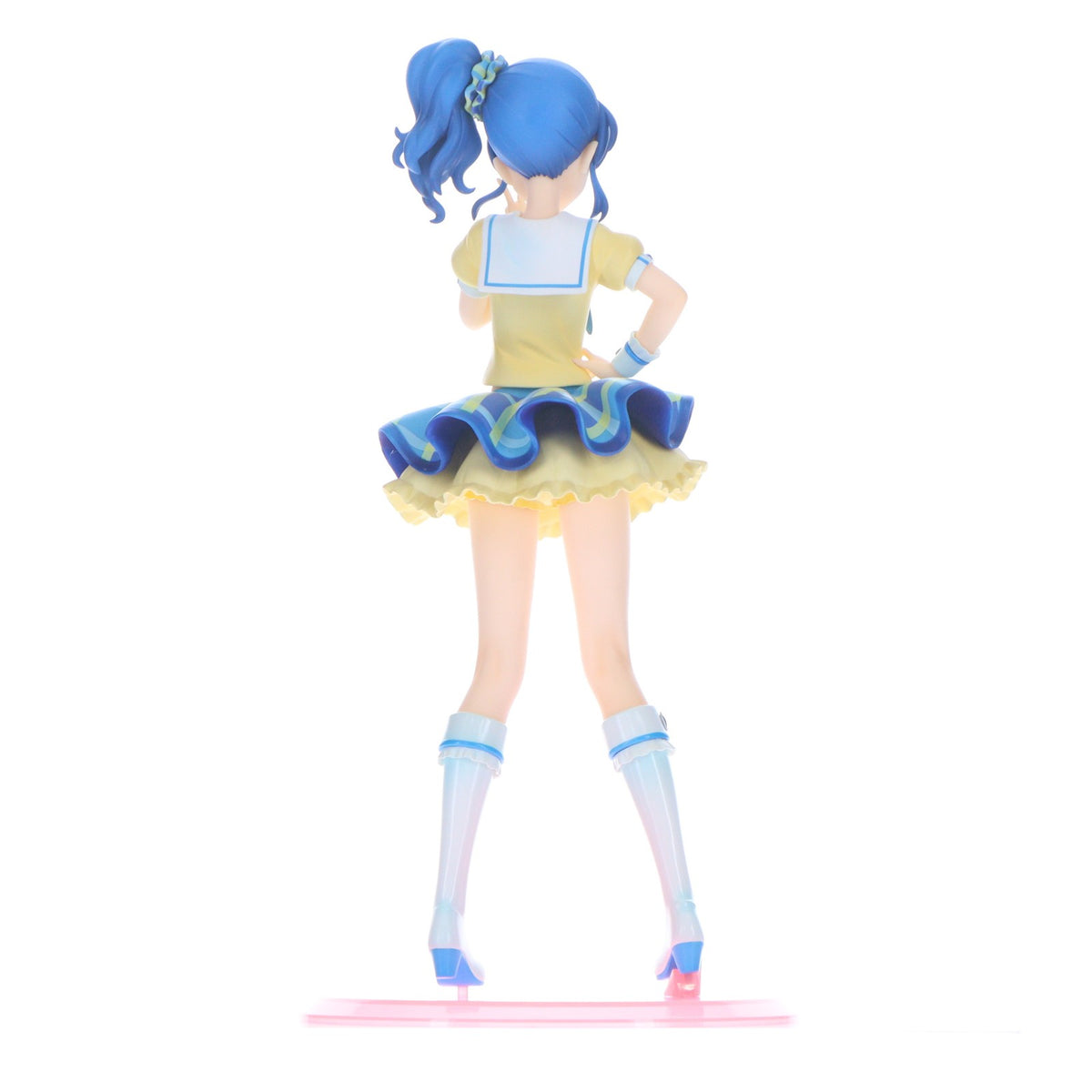 【中古即納】[FIG] プレミアムバンダイ&メガトレショップ限定特典付属 Lucrea(ルクリア) 霧矢あおい(きりやあおい) ブルーステージコーデ アイカツ! 1/7 完成品 フィギュア メガハウス(20200430)