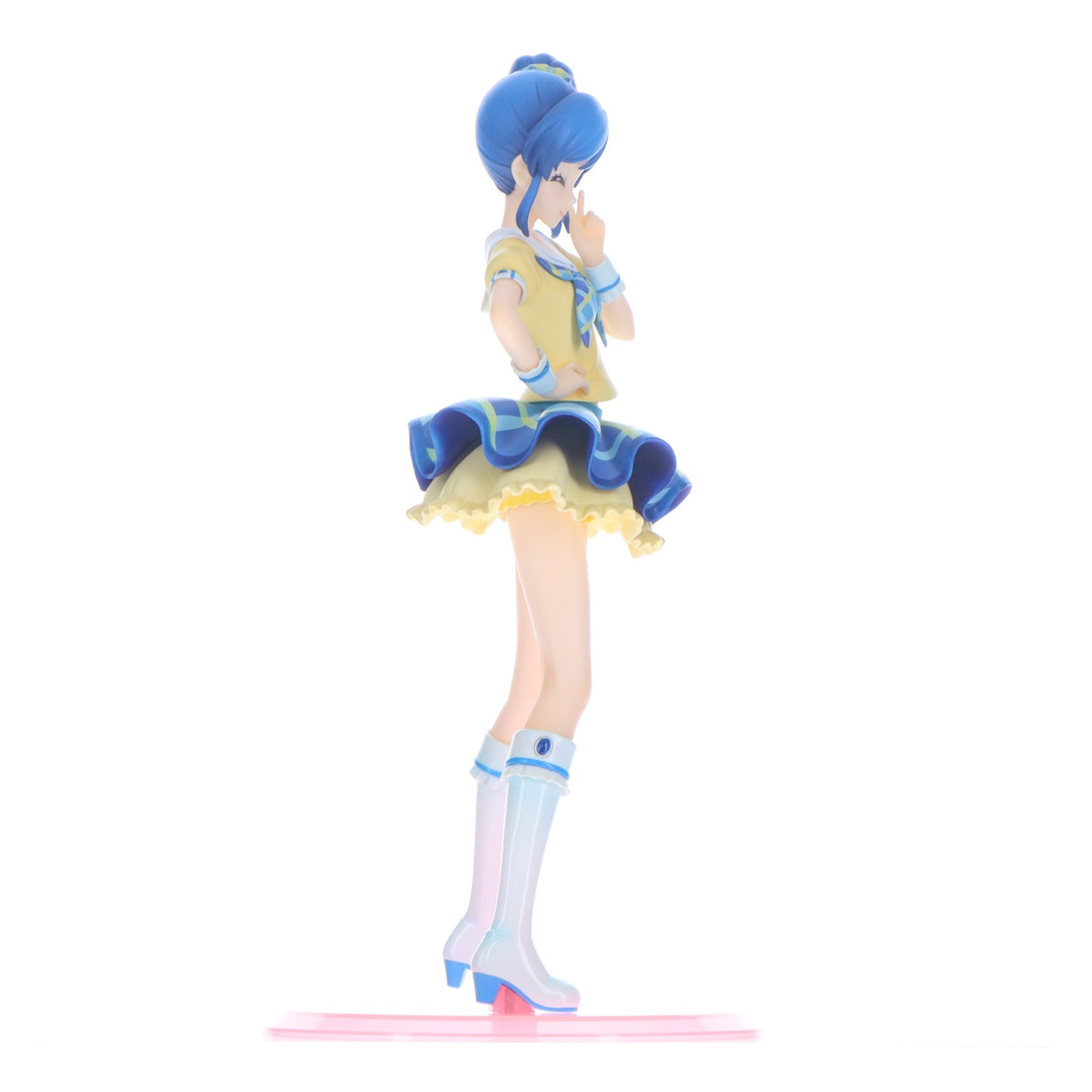 【中古即納】[FIG] プレミアムバンダイ&メガトレショップ限定特典付属 Lucrea(ルクリア) 霧矢あおい(きりやあおい) ブルーステージコーデ アイカツ! 1/7 完成品 フィギュア メガハウス(20200430)