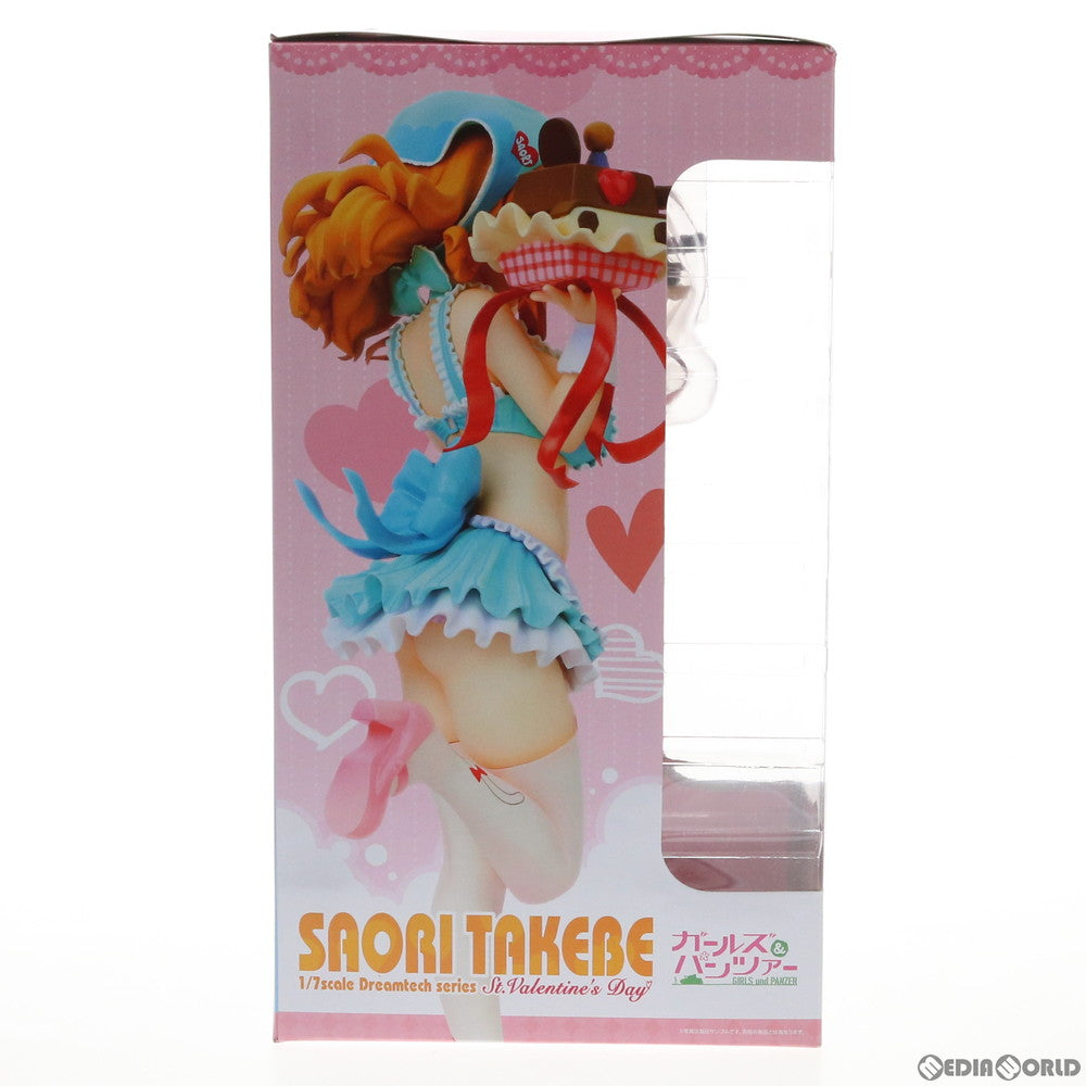【中古即納】[FIG] ドリームテック 武部沙織【バレンタインエプロン】(たけべさおり) ガールズ&パンツァー 1/7 完成品 フィギュア(DT-148) ウェーブ(WAVE)(20191227)