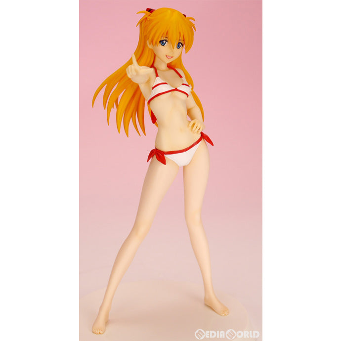 【中古即納】[FIG] 式波・アスカ・ラングレー【Summer Queens】エヴァストア限定スペシャルカラーVer. ヱヴァンゲリヲン新劇場版 1/8 完成品 フィギュア EVANGELION STORE限定 アワートレジャー(20190625)