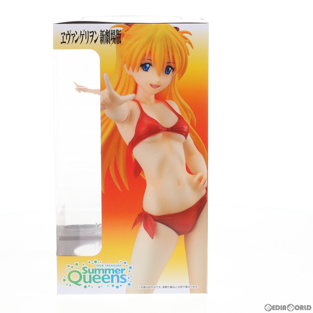 【中古即納】[FIG] 式波・アスカ・ラングレー【Summer Queens】エヴァストア限定スペシャルカラーVer. ヱヴァンゲリヲン新劇場版 1/8 完成品 フィギュア EVANGELION STORE限定 アワートレジャー(20190625)