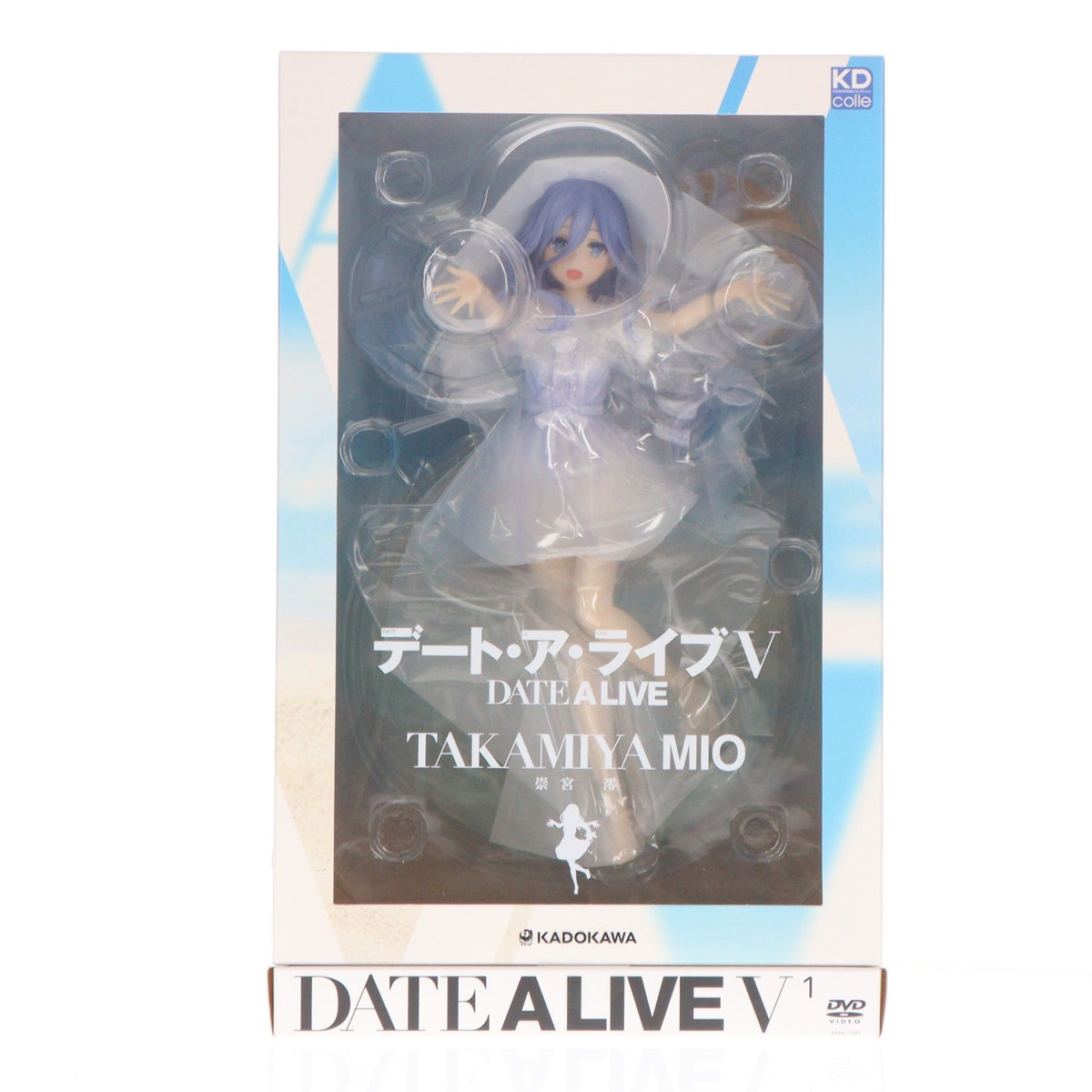 【中古即納】[FIG] デート・ア・ライブV DVD BOX 上巻 崇宮澪(たかみやみお) サマーワンピースver. 1/7 フィギュア付き完全数量限定版 完成品(KABA-11491) KADOKAWA(カドカワ)(20240724)