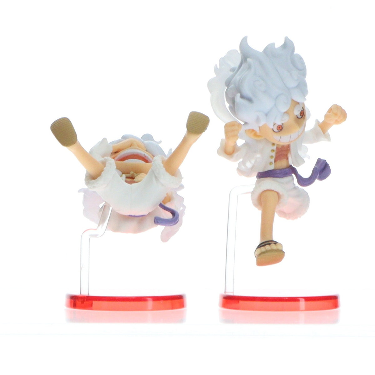 【中古即納】[FIG] モンキー・D・ルフィ GEAR5&モンキー・D・ルフィ GEAR5 ギガント 週刊少年ジャンプ ワールドコレクタブルフィギュア ONE PIECE(ワンピース) WJ34号 応募者全員サービス Aコース 完成品 フィギュア(2644088) バンダイスピリッツ(20230228)