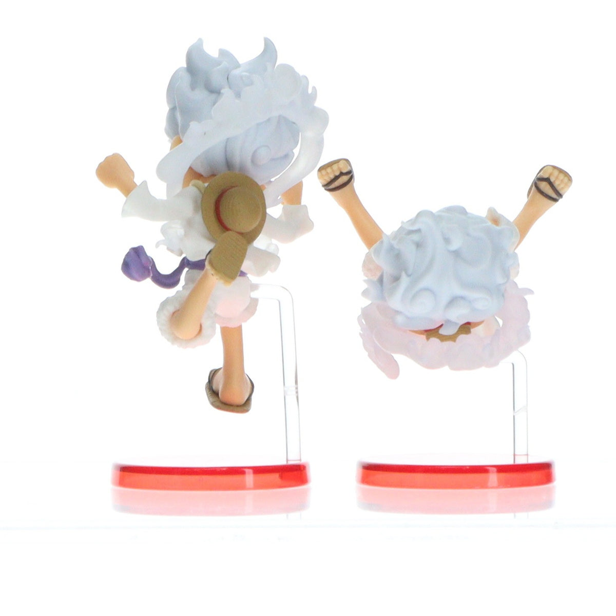 【中古即納】[FIG] モンキー・D・ルフィ GEAR5&モンキー・D・ルフィ GEAR5 ギガント 週刊少年ジャンプ ワールドコレクタブルフィギュア ONE PIECE(ワンピース) WJ34号 応募者全員サービス Aコース 完成品 フィギュア(2644088) バンダイスピリッツ(20230228)