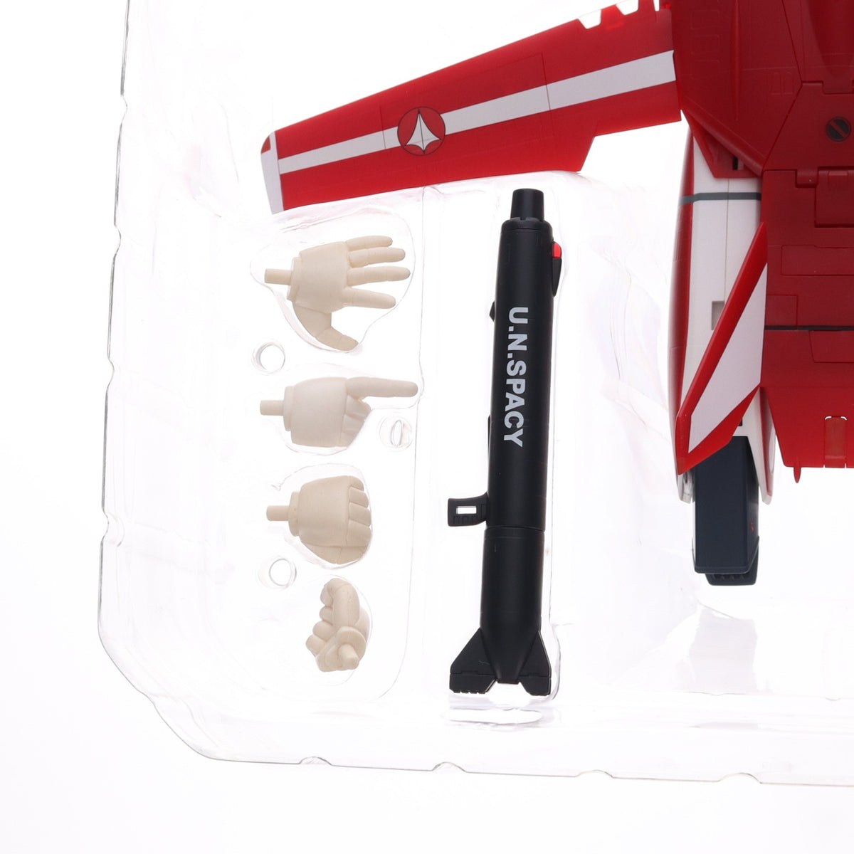 【中古即納】[TOY] 完全変形 1/60 VF-1J ミリア機 withスーパーパーツ 超時空要塞マクロス 完成トイ YAMATO(やまと)(20091031)