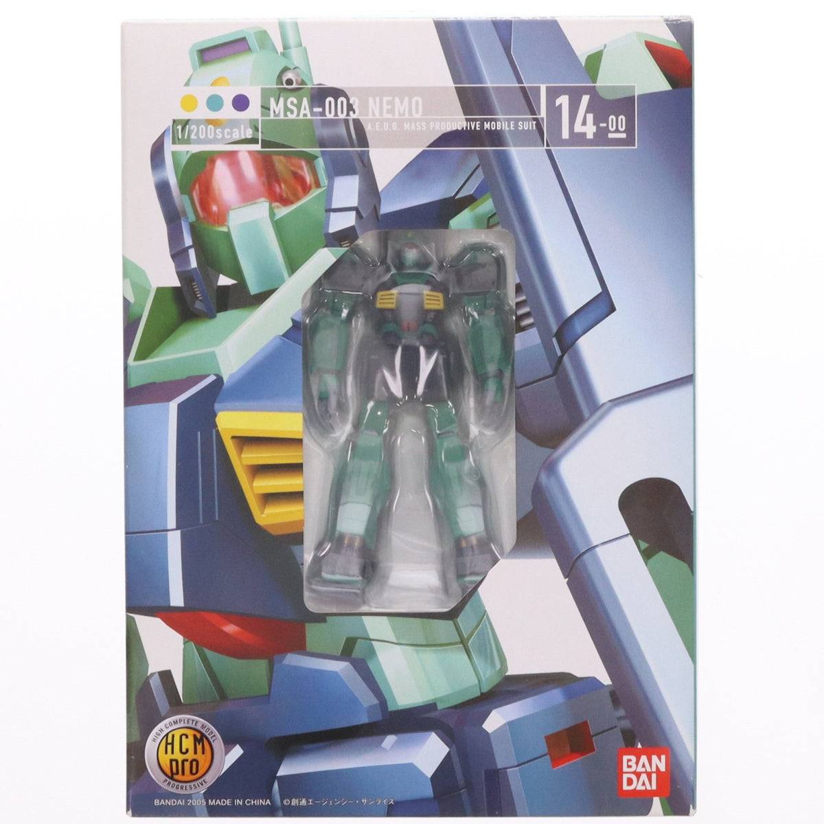 【中古即納】[FIG] HCM-Pro 14-00 MSA-003 ネモ 機動戦士Zガンダム 1/200 完成品 可動フィギュア バンダイ(20050531)