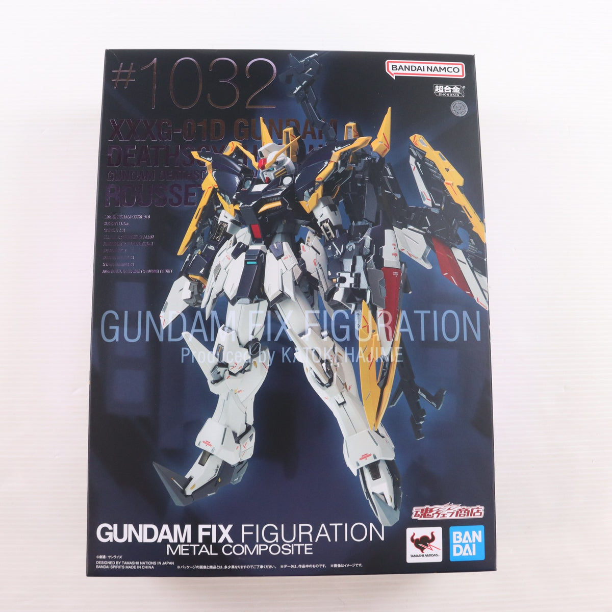 【中古即納】[FIG] 魂ウェブ商店限定 GUNDAM FIX FIGURATION METAL COMPOSITE ガンダムデスサイズ(EW版)/ガンダムデスサイズ(EW版)ルーセット装備 新機動戦記ガンダムW Endless Waltz(ウイング エンドレスワルツ) 完成品 可動フィギュア バンダイスピリッツ(20250725)