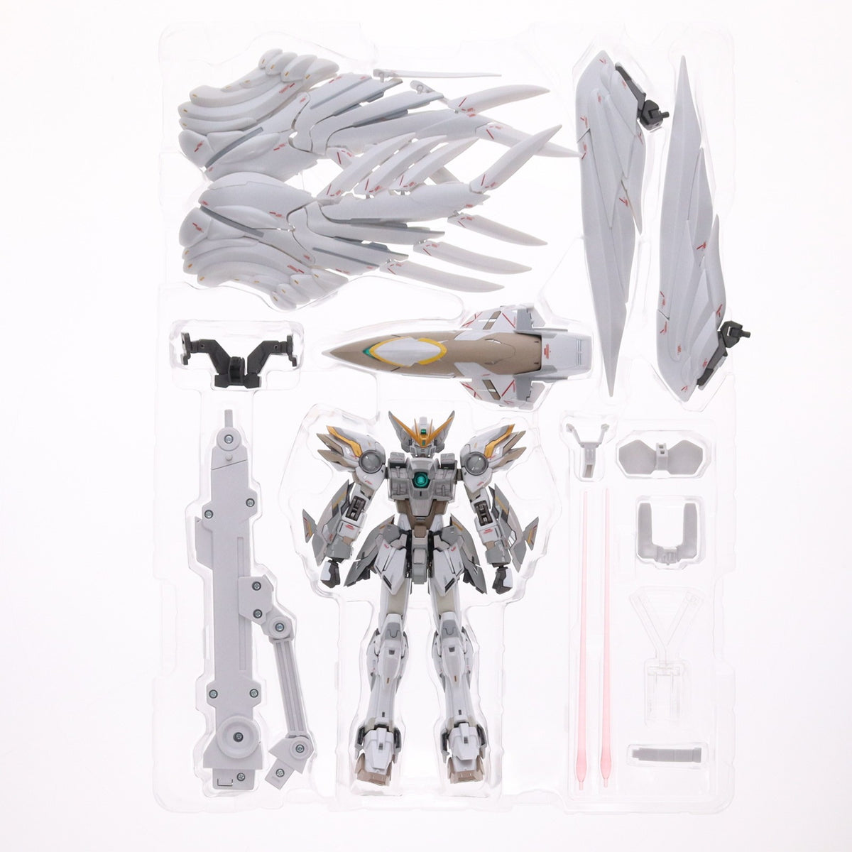 【中古即納】[FIG] 魂ウェブ商店限定 GUNDAM FIX FIGURATION METAL COMPOSITE ウイングガンダムゼロ クロークドカスタム 新機動戦記ガンダムW Endless Waltz(ウイング エンドレスワルツ) 完成品 可動フィギュア バンダイスピリッツ(20260416)