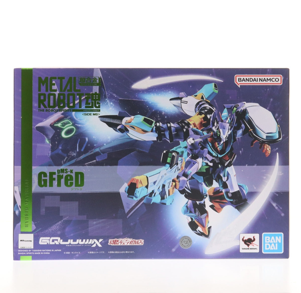 【中古即納】[FIG] 魂ウェブ商店限定 METAL ROBOT魂(SIDE MS) GFreD(ジフレド) 機動戦士Gundam GQuuuuuuX(ガンダム ジークアクス) 完成品 可動フィギュア バンダイスピリッツ(20251215)