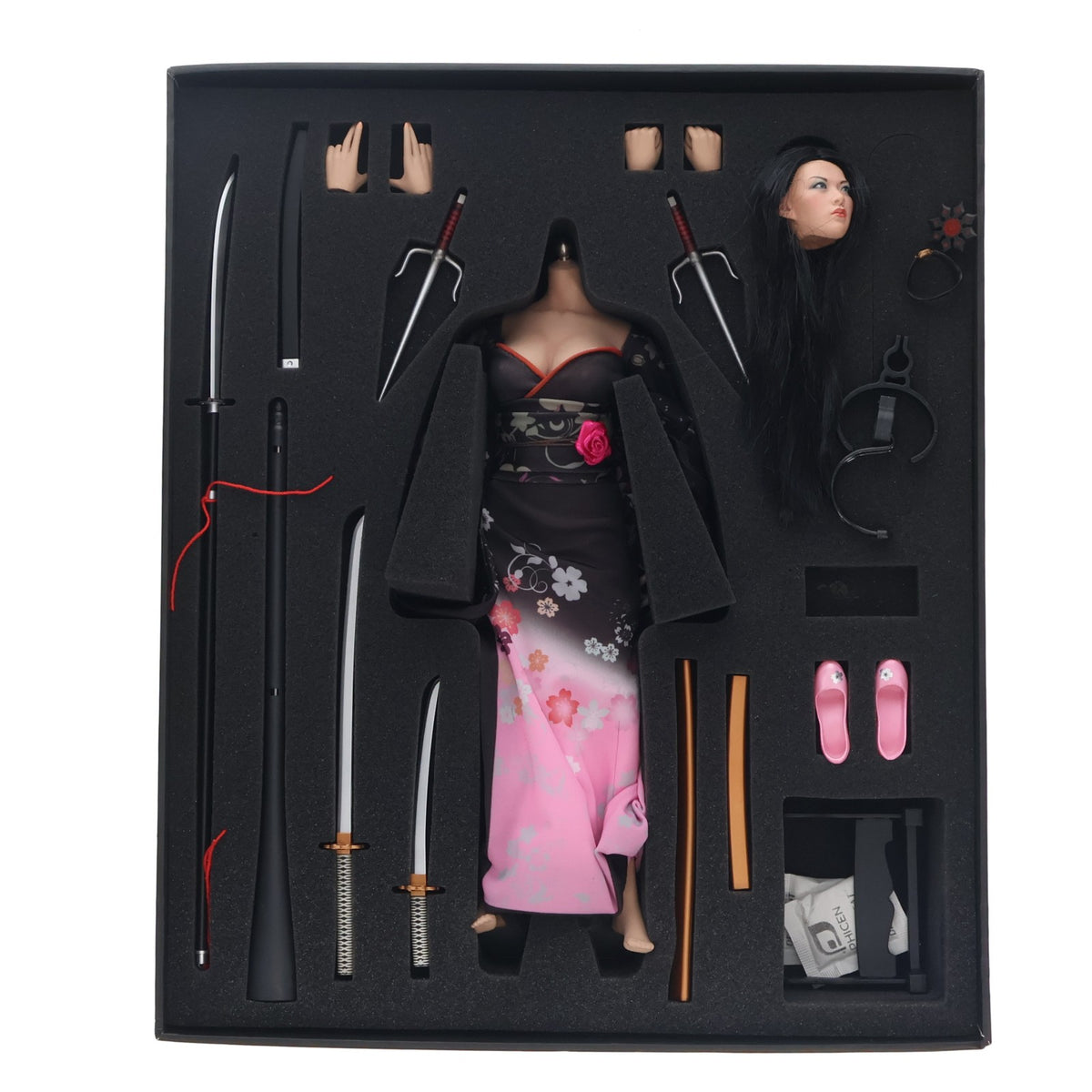 【中古即納】[FIG] SHI 死/ SHI 死 アクションフィギュア 着物 アジア ver 1/6完成品 ドール(PL2014-71B-1) エグゼクティブレプリカス(20160731)