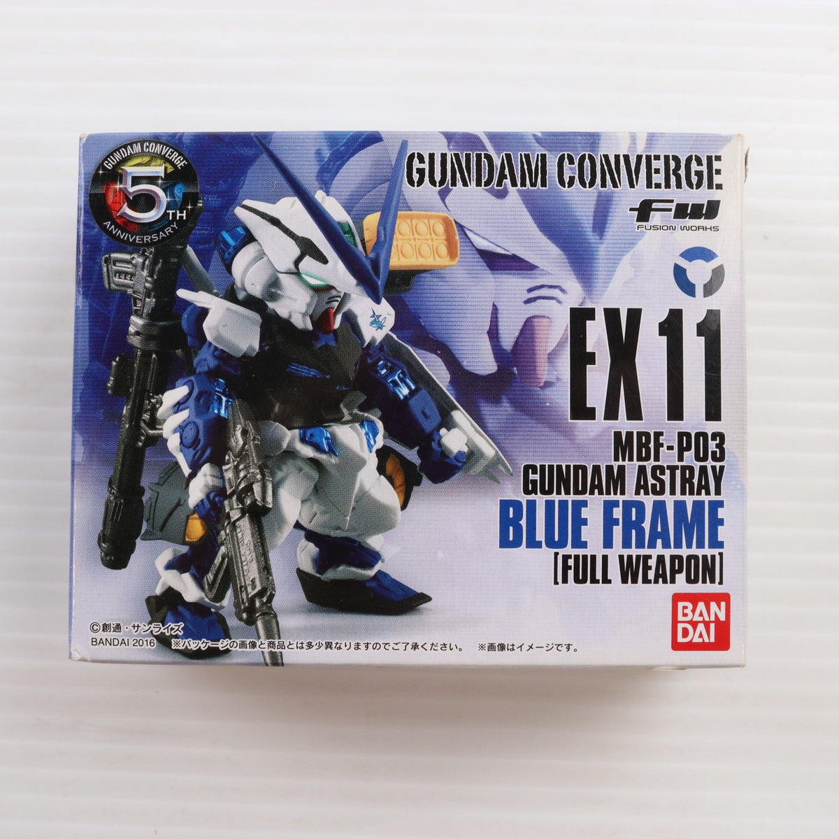 【中古即納】[FIG] (食玩) FW GUNDAM CONVERGE(ガンダムコンバージ) EX11 ガンダムアストレイ ブルーフレーム フルウェポン 機動戦士ガンダムSEED ASTRAY(シード アストレイ) フィギュア バンダイ(20160523)
