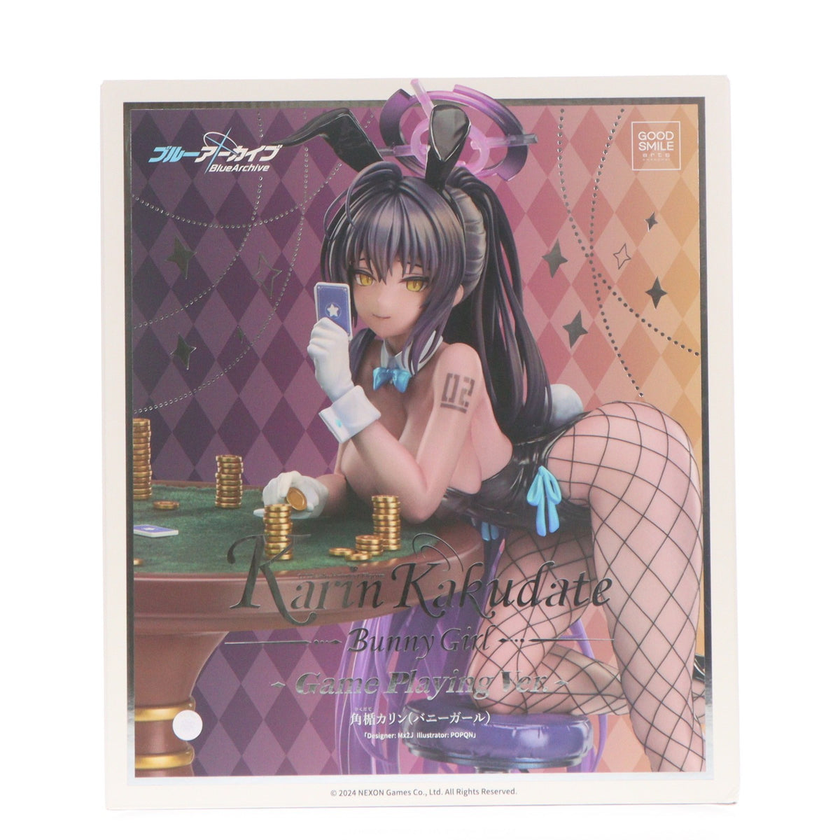 【中古即納】[FIG] 角楯カリン(バニーガール)(かくだてかりん) Game Playing Ver. ブルーアーカイブ -Blue Archive- 1/7 完成品 フィギュア グッドスマイルアーツ上海(20241228)