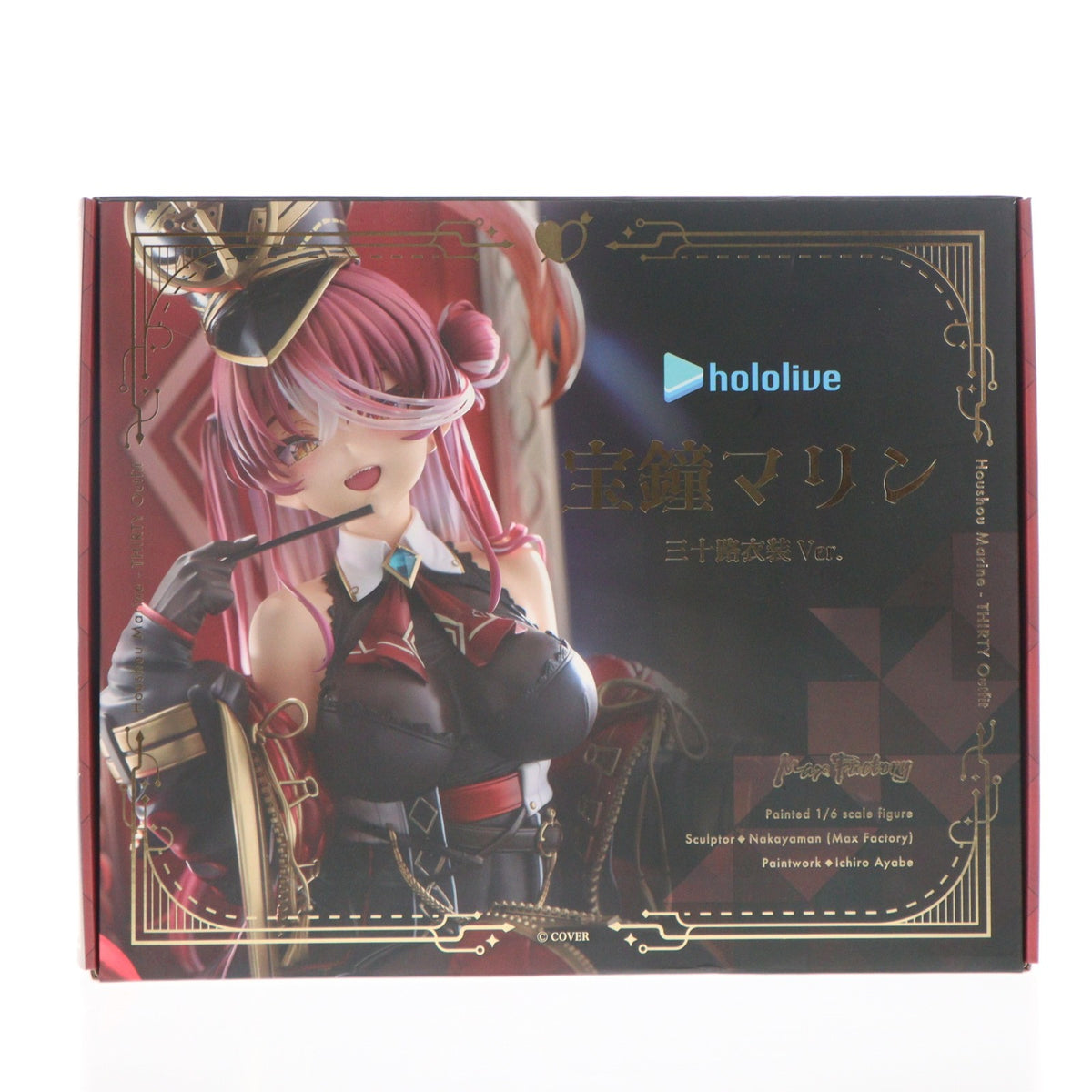 【中古即納】[FIG] 宝鐘マリン(ほうしょうまりん) 三十路衣装Ver. ホロライブプロダクション 1/6 完成品 フィギュア マックスファクトリー(20251129)