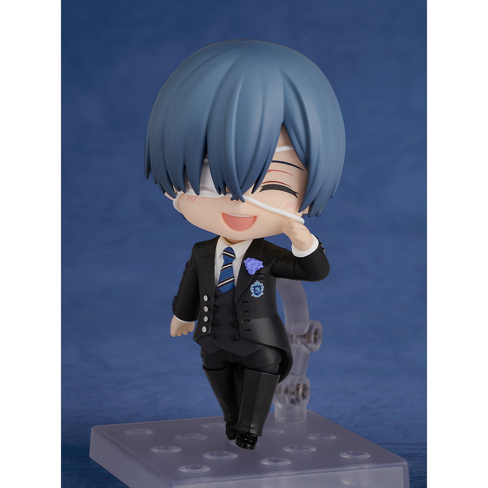 【中古即納】[FIG] ねんどろいど 2710 シエル・ファントムハイヴ 紺碧の梟寮 Ver. 黒執事 -寄宿学校編- 完成品 可動フィギュア オランジュ・ルージュ(20250626)