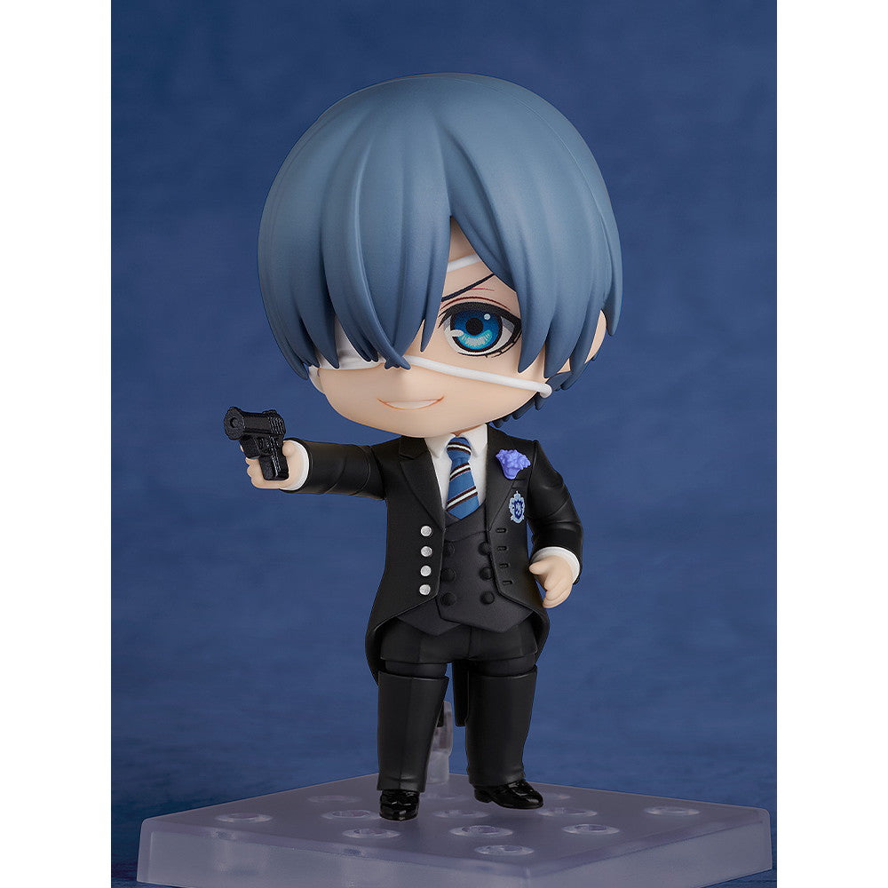 【中古即納】[FIG] ねんどろいど 2710 シエル・ファントムハイヴ 紺碧の梟寮 Ver. 黒執事 -寄宿学校編- 完成品 可動フィギュア オランジュ・ルージュ(20250626)