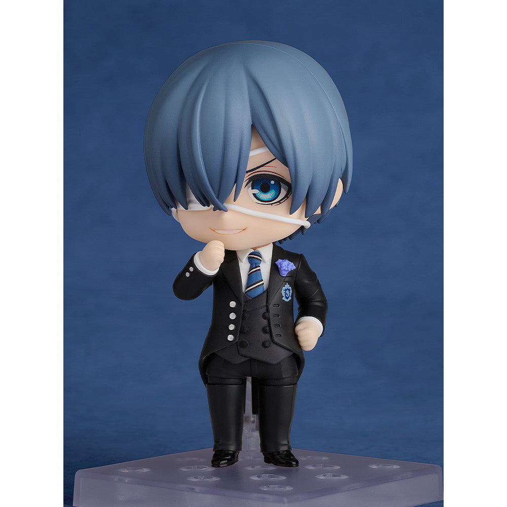 【中古即納】[FIG] ねんどろいど 2710 シエル・ファントムハイヴ 紺碧の梟寮 Ver. 黒執事 -寄宿学校編- 完成品 可動フィギュア オランジュ・ルージュ(20250626)