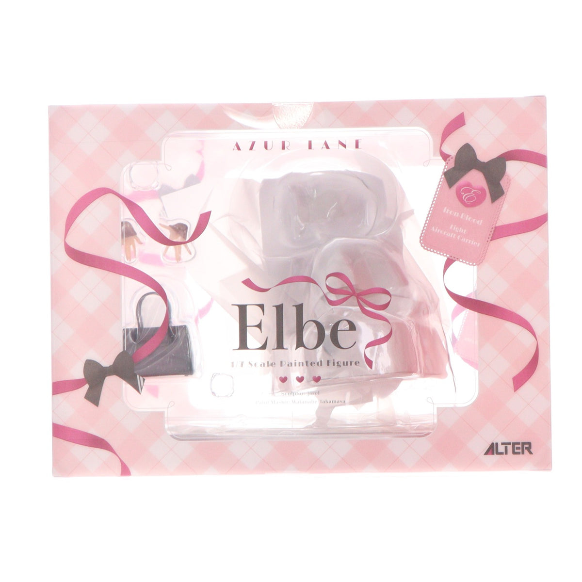 【中古即納】[FIG] あみあみ限定特典無し エルベ 清らかのヴァレンチンズタークVer. アズールレーン 1/7 完成品 フィギュア アルター(20260827)
