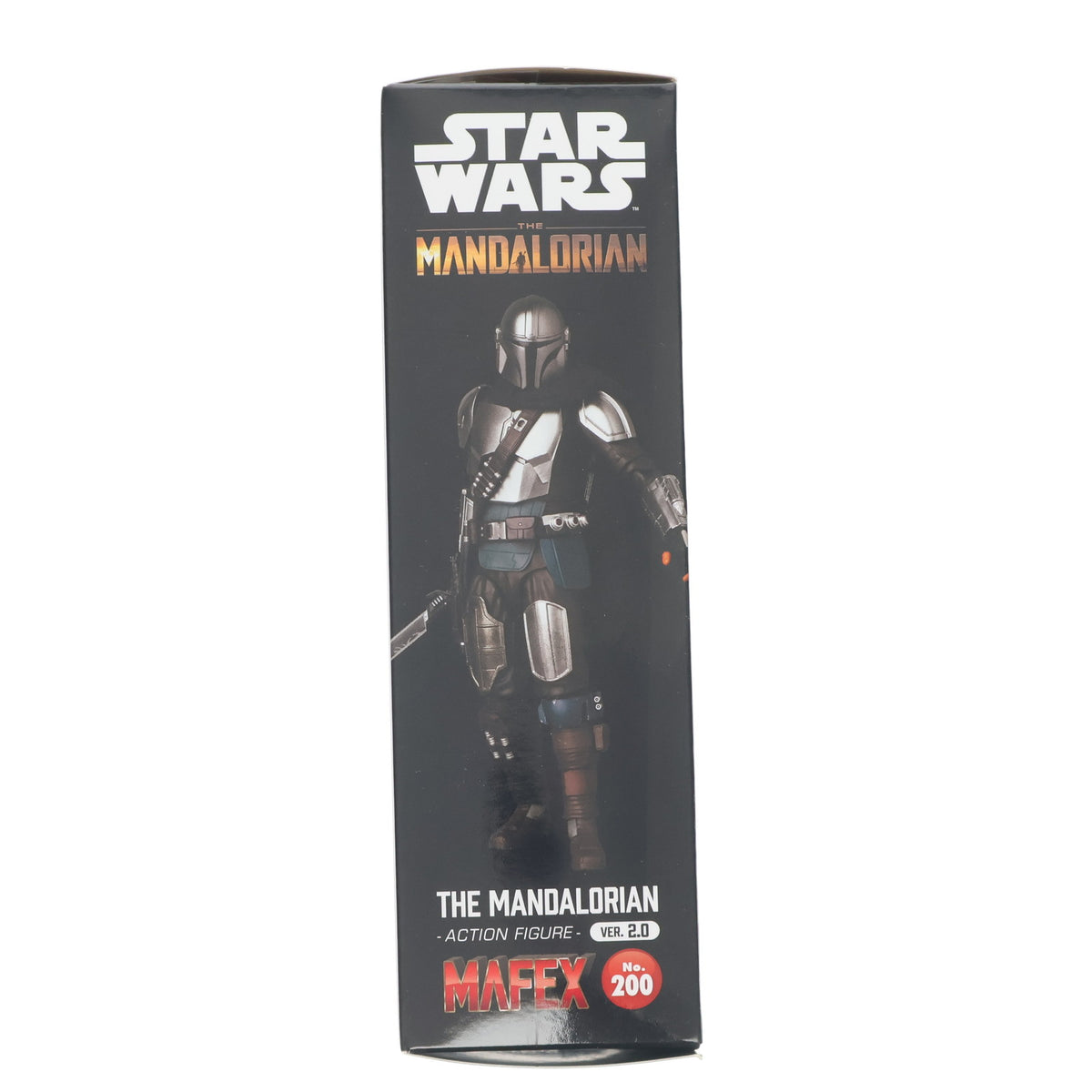 【中古即納】[FIG] マフェックス No.200 MAFEX THE MANDALORIAN(マンダロリアン) Ver.2.0 STAR WARS(スター・ウォーズ) ザ・マンダロリアン 完成品 可動フィギュア メディコム・トイ(20240218)