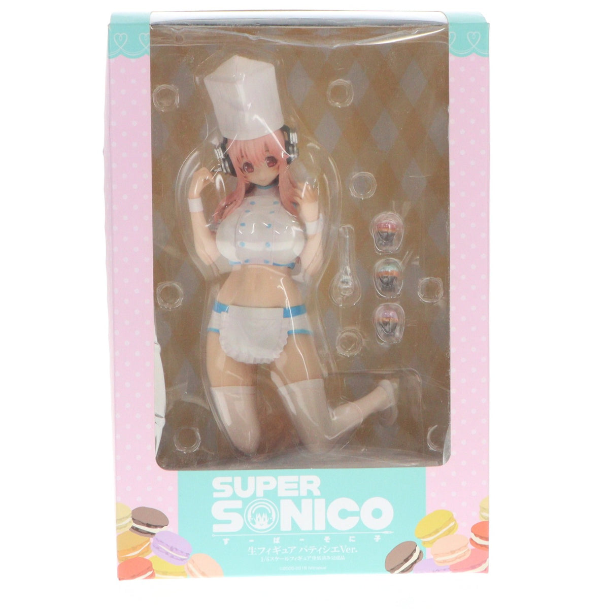 【中古即納】[FIG] すーぱーそに子 生フィギュア パティシエVer. 1/6 完成品 フィギュア キャラアニ(20160225)