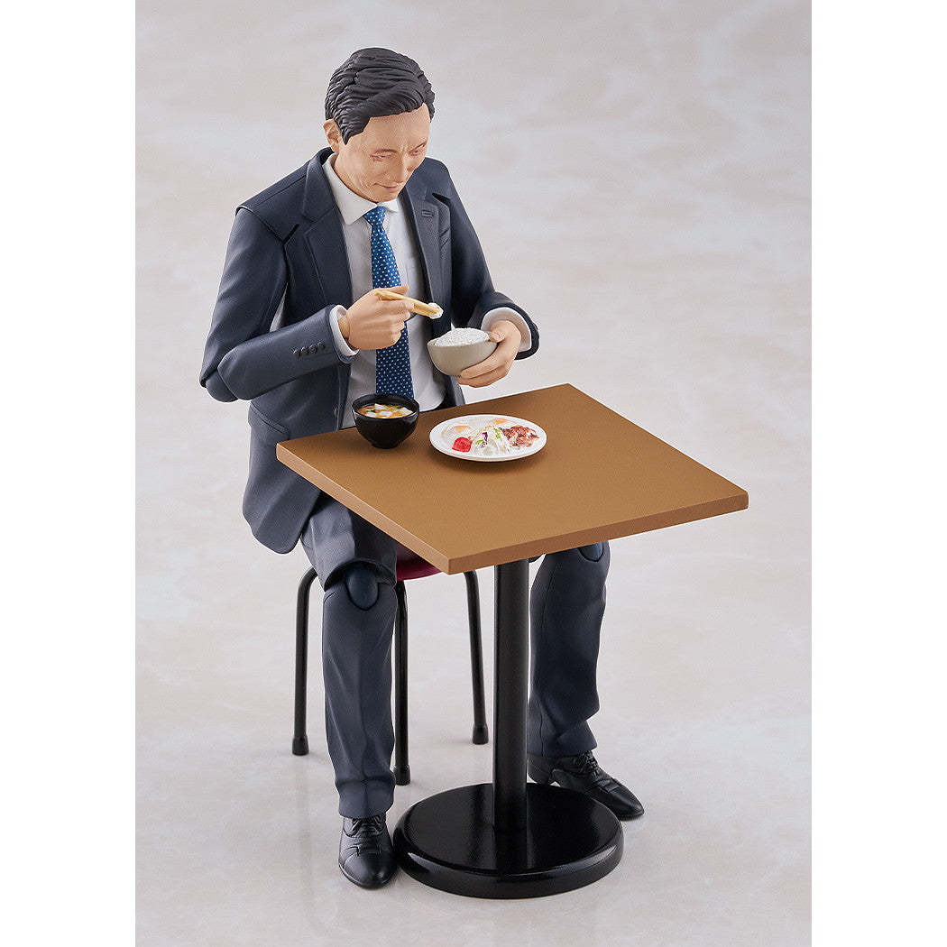 【中古即納】[FIG] figma(フィグマ) 675a 井之頭五郎(いのがしらごろう) 松重豊(まつしげゆたか)ver. リニューアル版 懐かしの定食屋セット 孤独のグルメ 完成品 可動フィギュア マックスファクトリー(20261001)