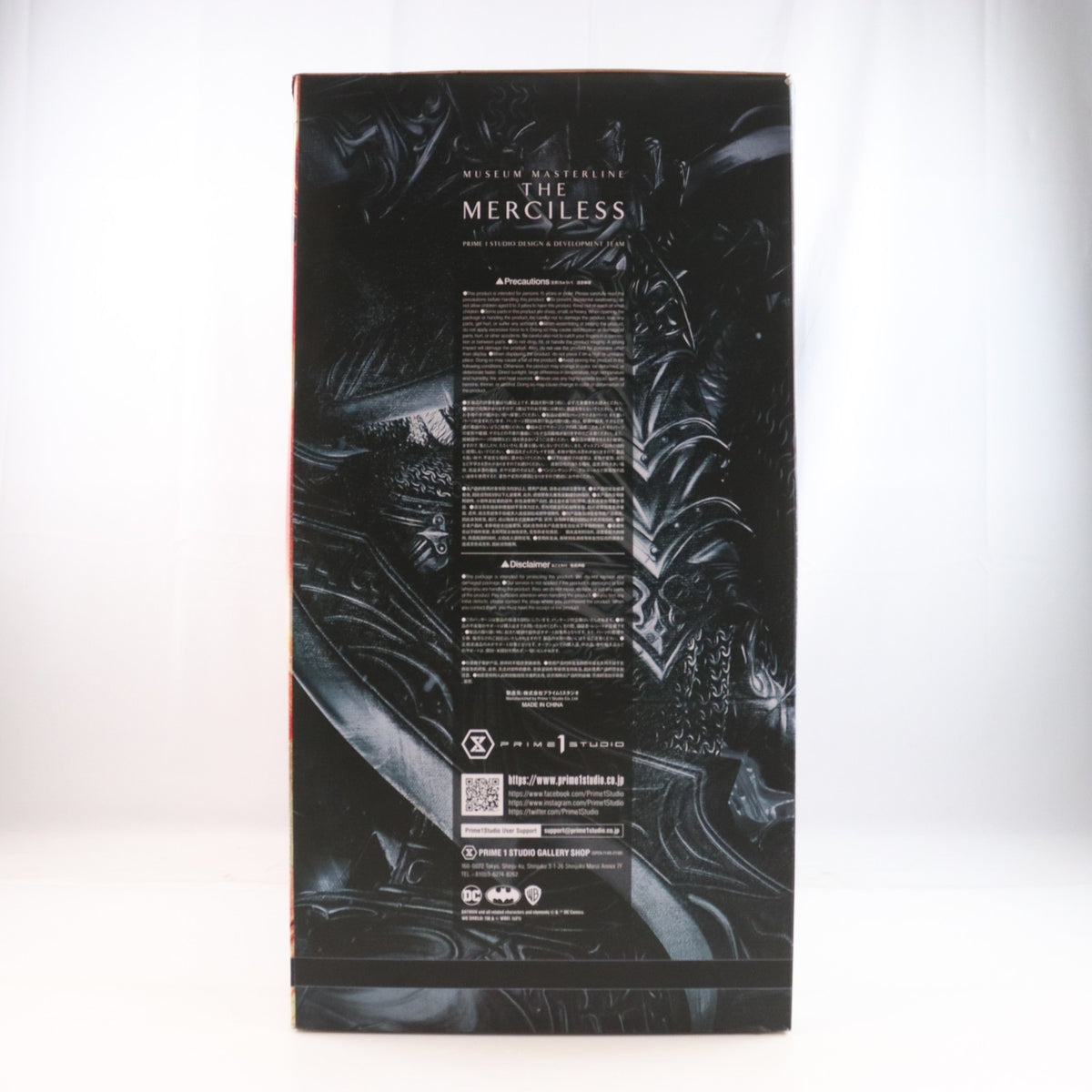 【中古即納】[FIG] ミュージアムマスターライン ダークナイツ:メタル マーシレス EX版 1/3 スタチュー 完成品 フィギュア(MMDCMT-04EX) プライム1スタジオ(20220430)