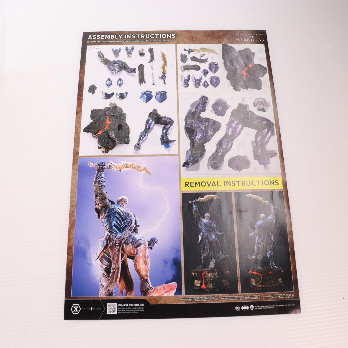 【中古即納】[FIG] ミュージアムマスターライン ダークナイツ:メタル マーシレス EX版 1/3 スタチュー 完成品 フィギュア(MMDCMT-04EX) プライム1スタジオ(20220430)