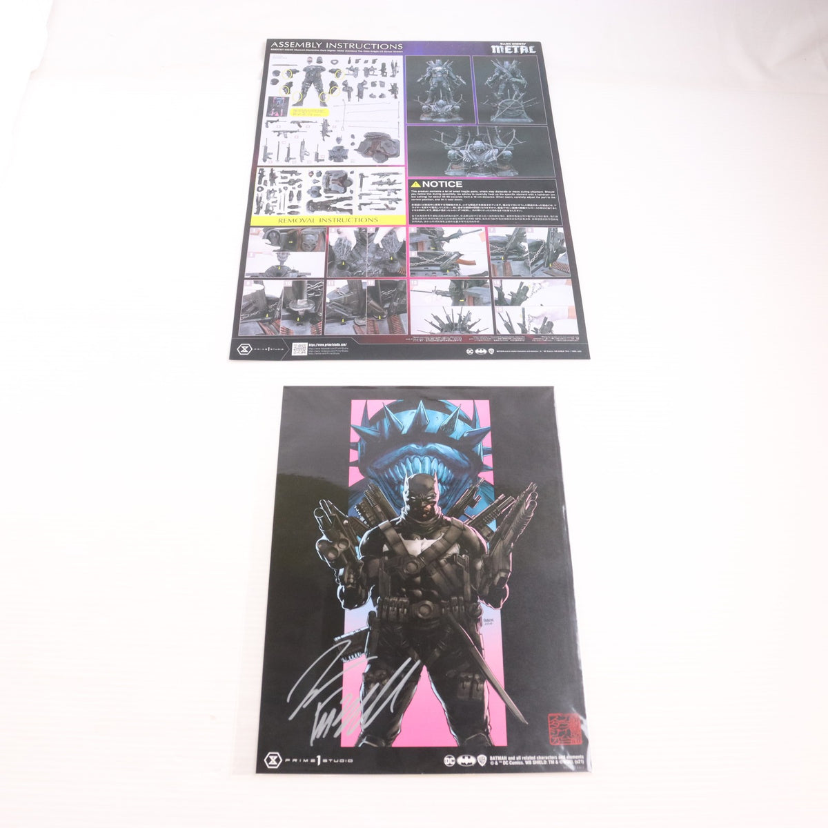 【中古即納】[FIG] プライム1スタジオオンラインストア特典付属 ミュージアムマスターライン グリムナイト EX ボーナス版 ダークナイツ:メタル 1/3 完成品 フィギュア(MMDCMT-05EXS) プライム1スタジオ(20220731)